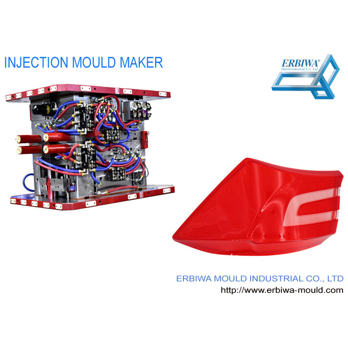 Plastic Auto Lamp Injection Mould Part