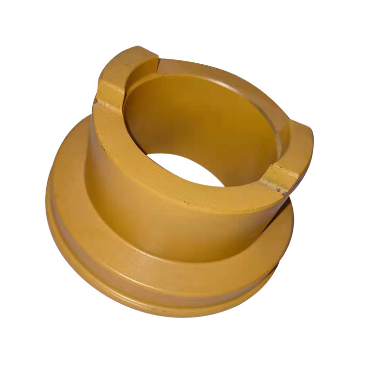 How do you determine the appropriate size and dimensions of a steel bushing for a particular mechanical application?