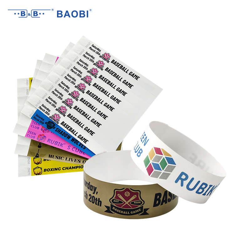 Bulk Laser Printable Wristband Solutions for Streamlined Event Management and Branding