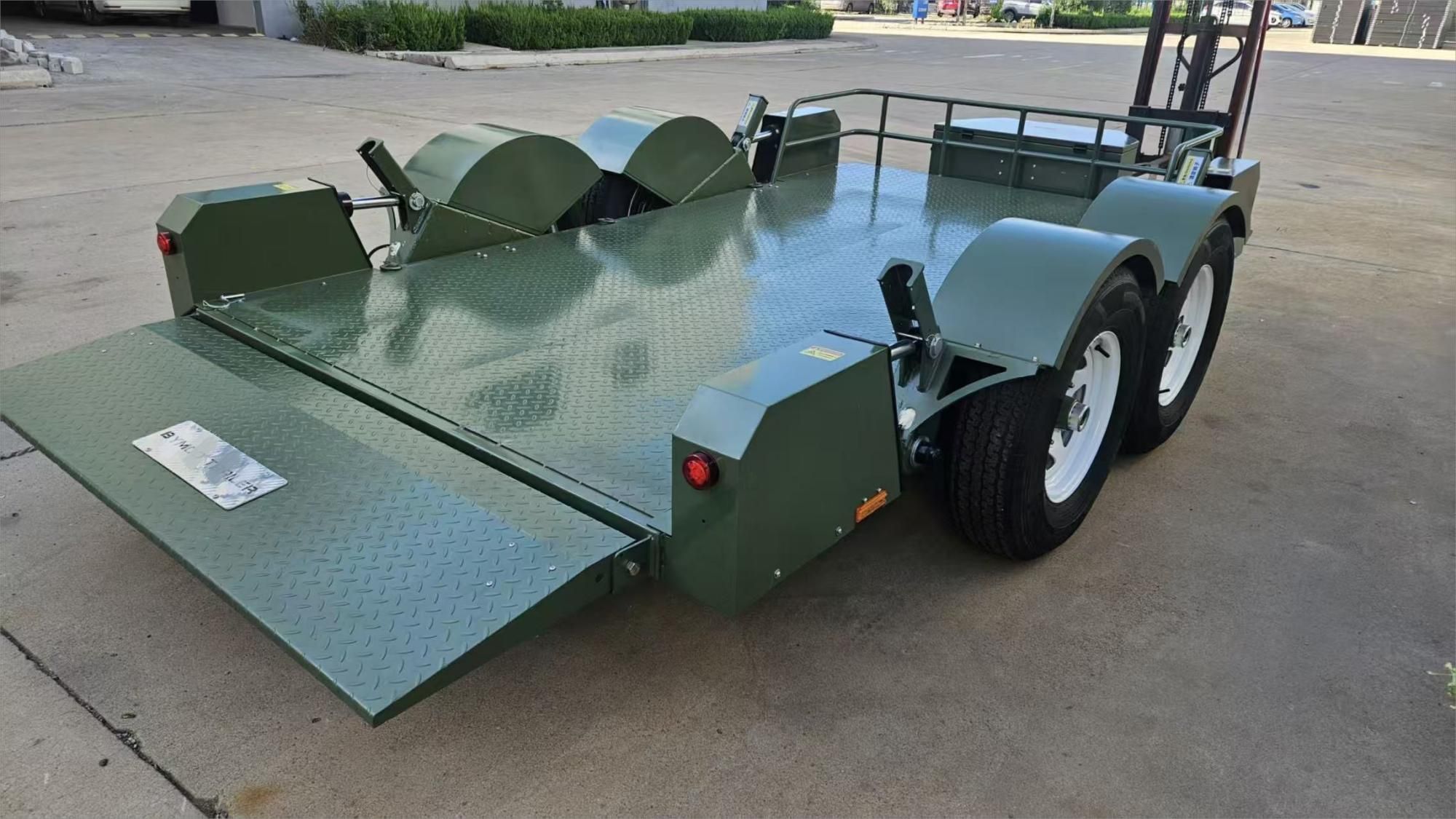 5-Ton Dual-Axle Hydraulic Lifting Trailer from China: How to Choose a Reliable Supplier